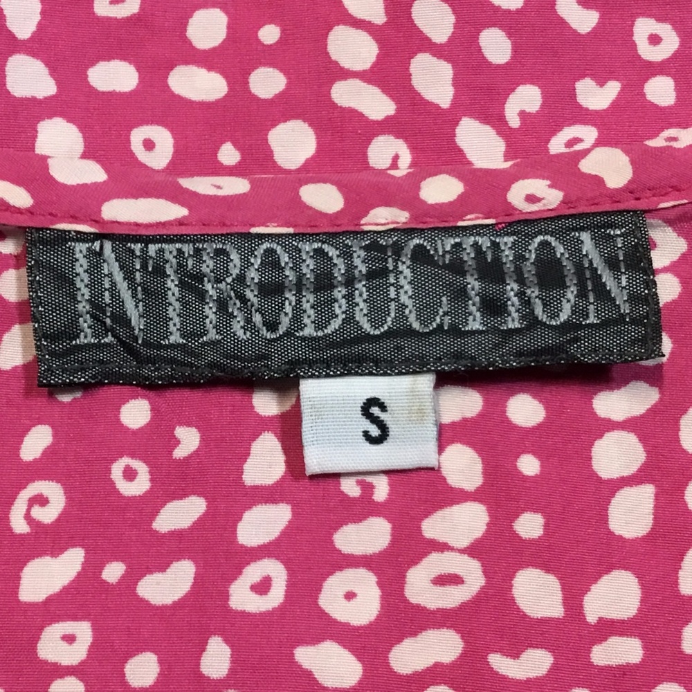 Vintage Pink and White Silk Tank Top Size S - Picture 5 of 8